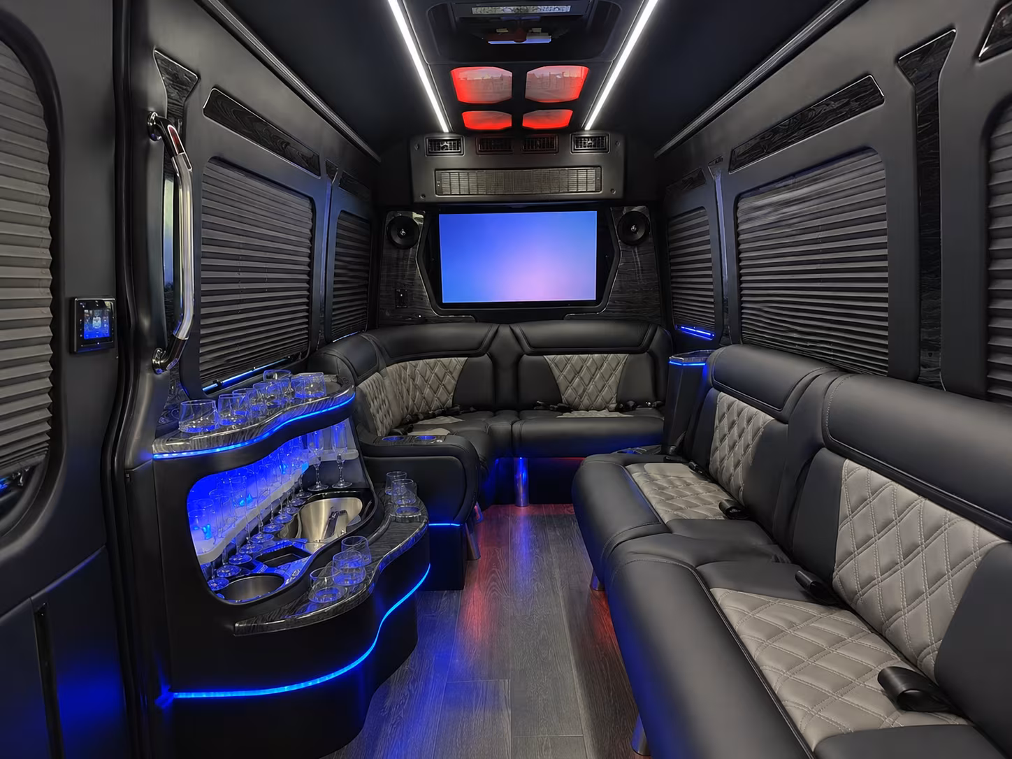 novato concert transportation onboard seating