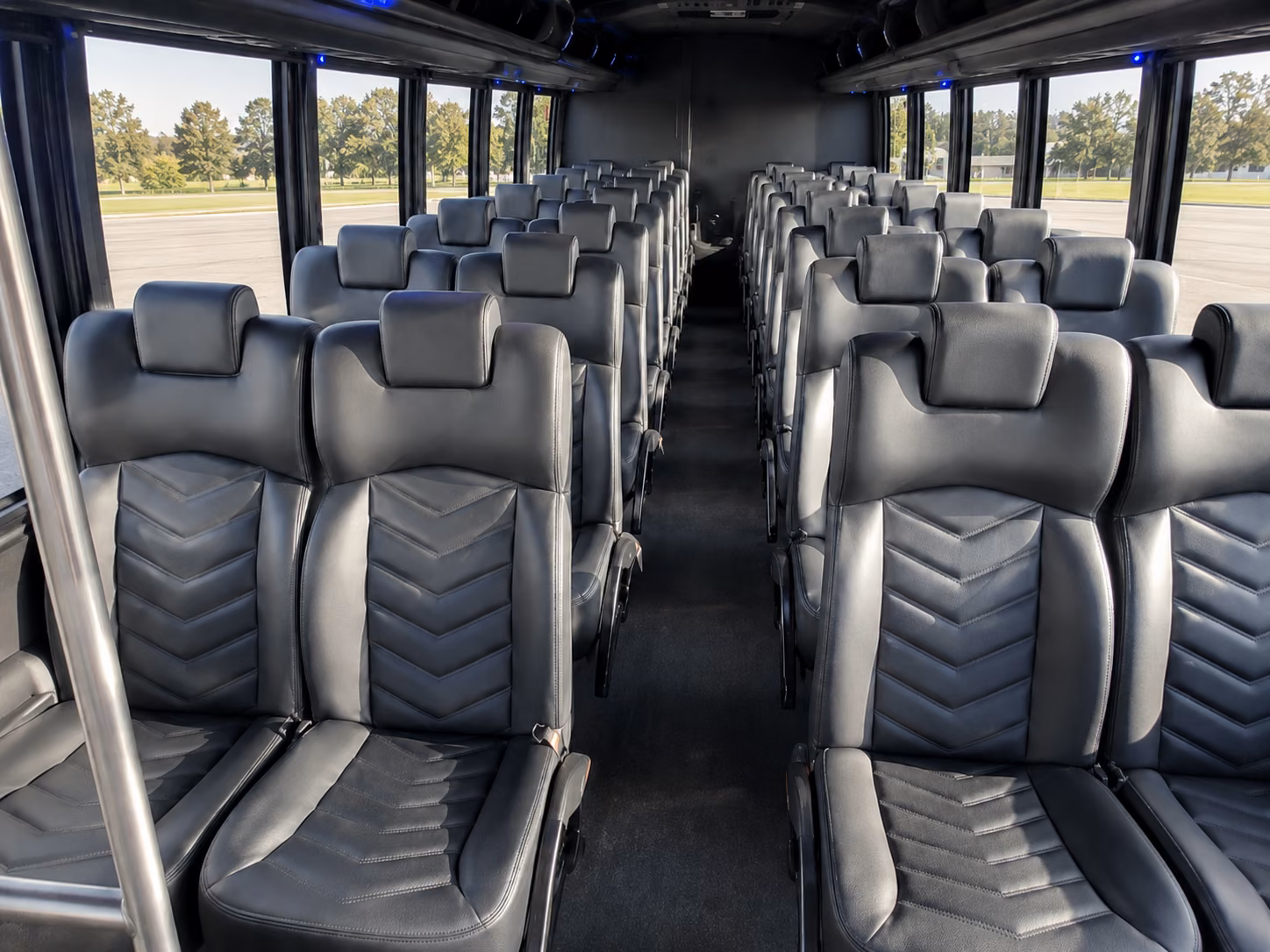 novato private event transportation onboard seating