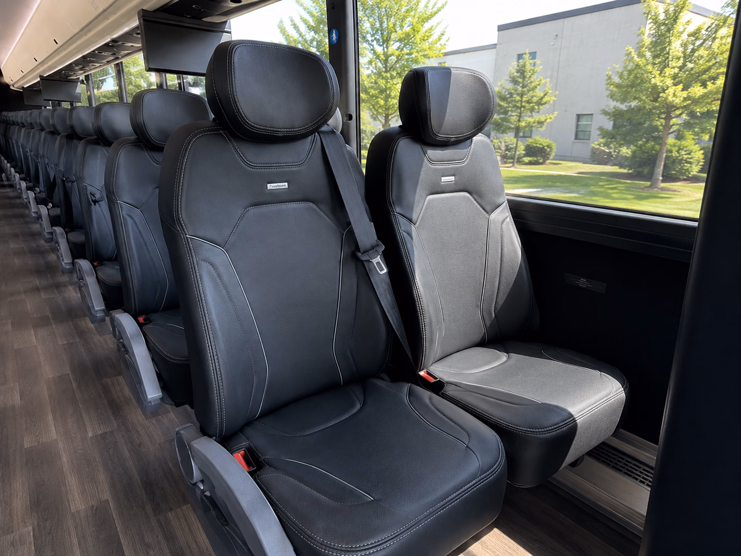 novato wedding transportation onboard seating