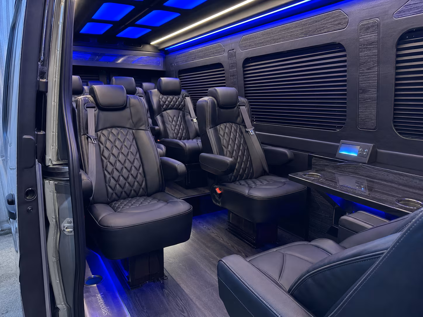 sprinter van transportation for groups and events across novato